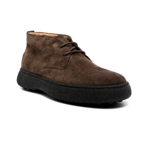 TODS Mens Desert Boots - Brown Suede Lace-Up Boot UK 6.5 / US 7.5
